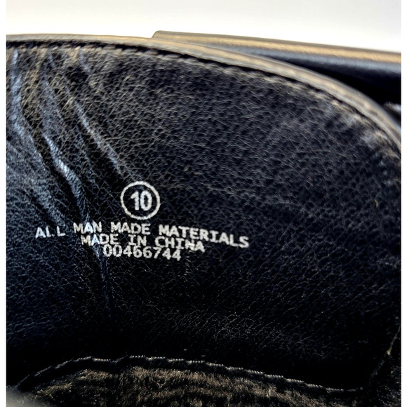 Liliana Combat Boots Womens Size 10 Black Green Lace Up Chunky Platform Grunge - Picture 9 of 16